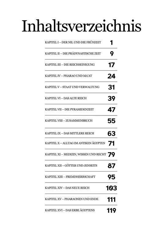 Die Geschichte des antiken Ägypten