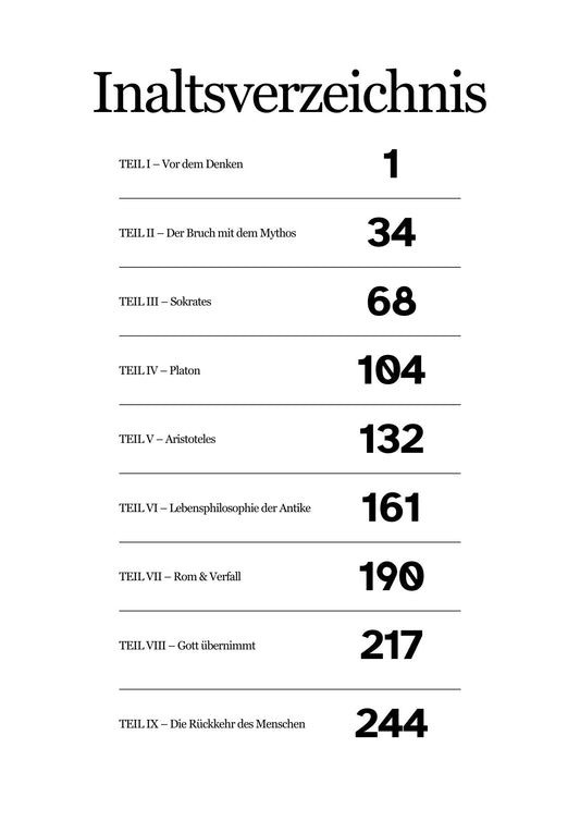 Eine Geschichte der Philosophie